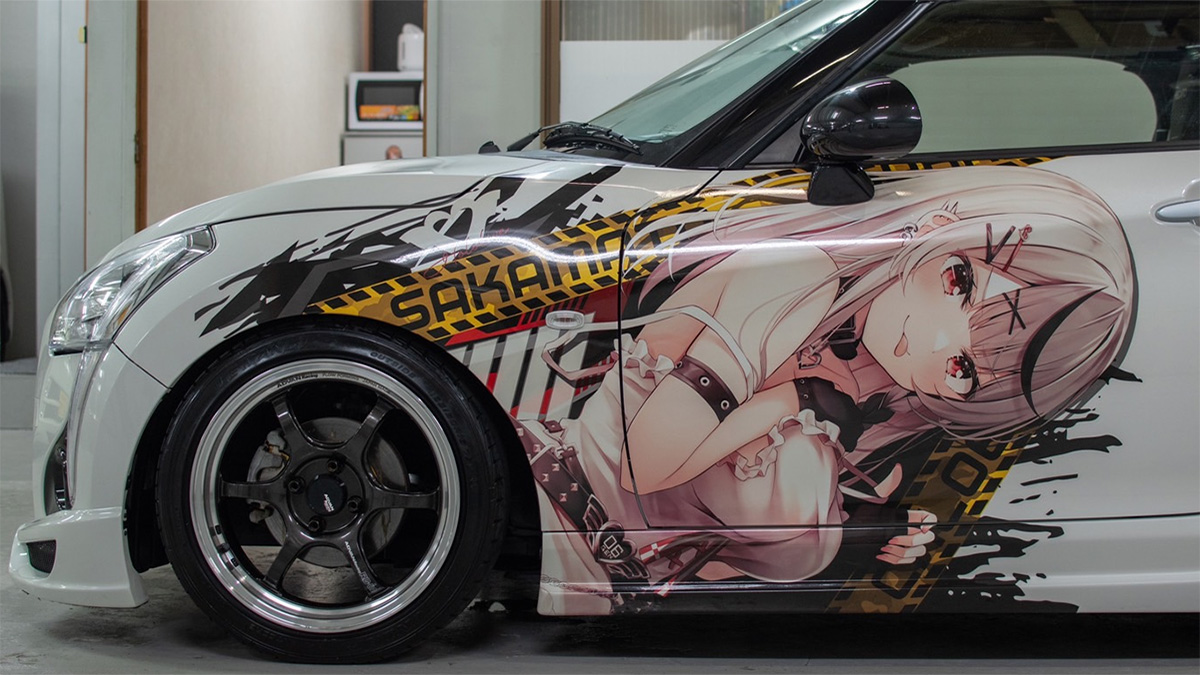 タスクフォース三橋さん | 痛車×ホイールマッチング | 痛車天国 超 vol